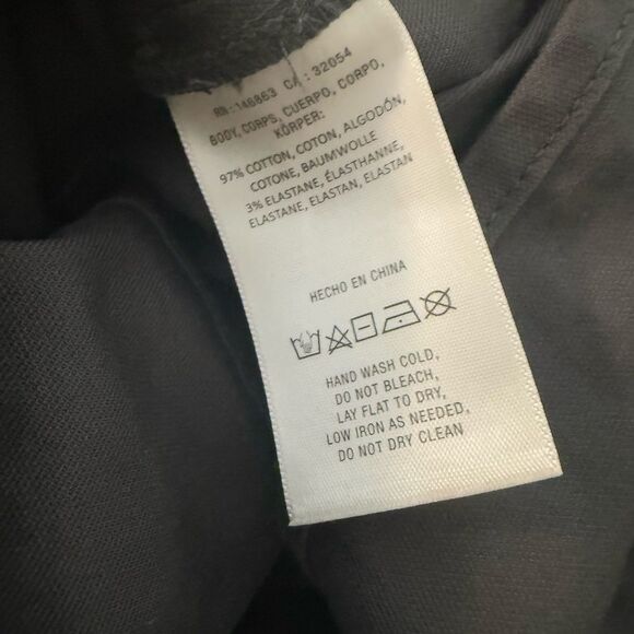 Anthropologie x Mare Mare Puff-Sleeved Belted Utility Jacket Dark Gray size M - Picture 4 of 4